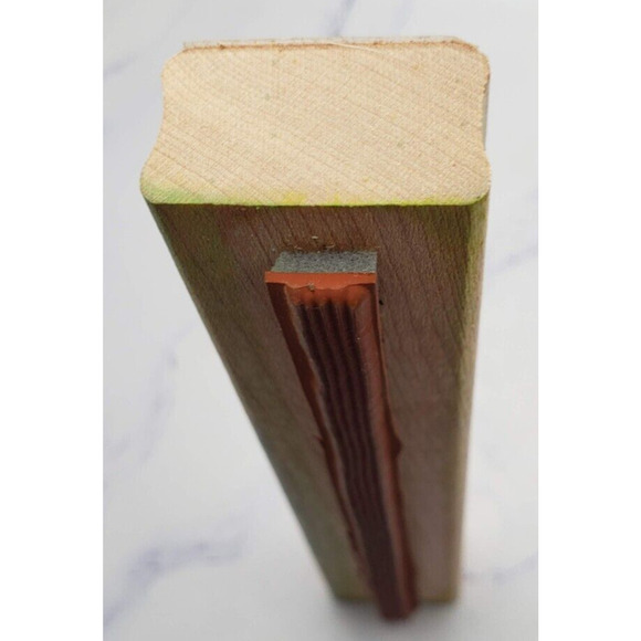 Stampin' Up Many Lines 6 Inch Border Wood Mounted Rubber Stamp - Picture 5 of 7